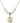 Infant of Prague Crystal Necklace | 3/4 inch | 6mm Beads   14kt Gold Filled