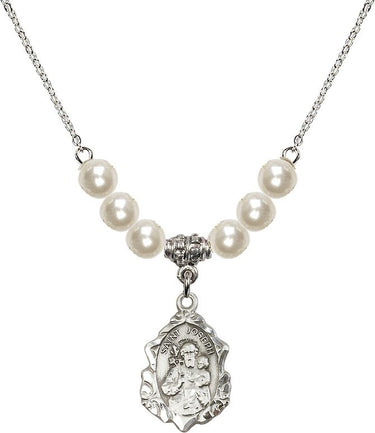 Collar de Cristal San José | 1,9 cm | Cuentas de 6 mm | N31-0822K