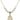 Miraculous Medal Crystal Necklace | 3/4 inch | 6mm Beads   14kt Gold Filled