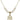 Crucifix Crystal Necklace | 3/4 inch | 6mm Beads   14kt Gold Filled