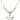 Holy Spirit Crystal Necklace | 5/8 inch | 6mm Beads   14kt Gold Filled