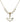 Holy Spirit Crystal Necklace | 5/8 inch | 6mm Beads   14kt Gold Filled