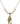 Madonna Crystal Necklace | 7/8 inch | 6mm Beads   14kt Gold Filled