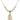 Miraculous Medal Crystal Necklace | 7/8 inch | 6mm Beads   14kt Gold Filled
