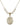 Our Lady of Guadalupe Crystal Necklace | 1 inch | 6mm Beads   14kt Gold Filled