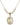 St. Jude Crystal Necklace | 1 inch | 6mm Beads   14kt Gold Filled