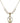 Madonna Crystal Necklace | 3/4 inch | 6mm Beads   14kt Gold Filled