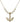 Holy Spirit Crystal Necklace | 3/4 inch | 6mm Beads   14kt Gold Filled