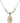 Madonna Crystal Necklace | 7/8 inch | 6mm Beads   14kt Gold Filled