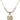 Miraculous Medal Crystal Necklace | 3/4 inch | 6mm Beads   14kt Gold Filled