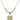 Saint Michael the Archangel Crystal Necklace | 3/4 inch | 6mm Beads   14kt Gold Filled