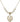 Our Lady of Guadalupe Crystal Necklace | 3/4 inch | 6mm Beads   14kt Gold Filled