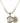 Saint Christopher Crystal Necklace | 3/4 inch | 6mm Beads   14kt Gold Filled