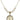 Miraculous Medal Crystal Necklace | 3/4 inch | 6mm Beads   14kt Gold Filled