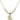 Guardian Angel Crystal Necklace | 5/8 inch | 6mm Beads   14kt Gold Filled