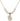 Guardian Angel Crystal Necklace | 5/8 inch | 6mm Beads   14kt Gold Filled