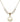 Claddagh Crystal Necklace | 5/8 inch | 6mm Beads   14kt Gold Filled