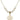 Cross Crystal Necklace | 3/4 inch | 6mm Beads   14kt Gold Filled