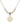 Cross Crystal Necklace | 3/4 inch | 6mm Beads   14kt Gold Filled