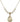 Miraculous Medal Crystal Necklace | 3/4 inch | 6mm Beads   14kt Gold Filled