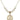 Scapular Crystal Necklace | 7/8 inch | 6mm Beads   14kt Gold Filled