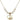 Guardian Angel Crystal Necklace | 1/2 inch | 6mm Beads   14kt Gold Filled