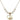 Guardian Angel Crystal Necklace | 1/2 inch | 6mm Beads   14kt Gold Filled