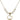 Cross Crystal Necklace | 1/2 inch | 6mm Beads   14kt Gold Filled