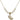 Praying Hands Crystal Necklace | 1/2 inch | 6mm Beads   14kt Gold Filled
