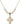 5-Way Crystal Necklace | 7/8 inch | 6mm Beads   14kt Gold Filled