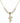 Guardian Angel Crystal Necklace | 7/8 inch | 6mm Beads   14kt Gold Filled