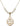 Irish Knot / Claddagh Crystal Necklace | 1 1/4 inch | 6mm Beads   14kt Gold Filled