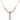 Cancer Awareness Crystal Necklace | 7/8 inch | 6mm Beads   14kt Gold Filled