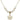 Holy Spirit Crystal Necklace | 3/4 inch | 6mm Beads   14kt Gold Filled