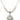 Holy Spirit Crystal Necklace | 3/4 inch | 6mm Beads   Sterling Silver