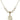 Miraculous Medal Crystal Necklace | 7/8 inch | 6mm Beads   14kt Gold Filled