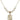 Saint Michael the Archangel Crystal Necklace | 3/4 inch | 6mm Beads   14kt Gold Filled