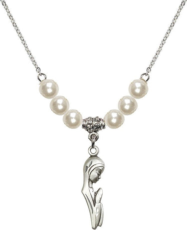 Collar de Cristal Madonna | 1 pulgada | Cuentas de 6 mm | N31-5907