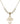 Cross Crystal Necklace | 1 inch | 6mm Beads   14kt Gold Filled