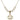 Cross Crystal Necklace | 1 inch | 6mm Beads   14kt Gold Filled