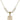 Saint Anne Crystal Necklace | 3/4 inch | 6mm Beads   14kt Gold Filled
