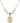 Saint Anne Crystal Necklace | 3/4 inch | 6mm Beads   14kt Gold Filled