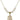 Saint Anthony Crystal Necklace | 3/4 inch | 6mm Beads   14kt Gold Filled