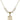 Saint Barbara Crystal Necklace | 3/4 inch | 6mm Beads   14kt Gold Filled