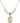 Saint Augustine Crystal Necklace | 3/4 inch | 6mm Beads   14kt Gold Filled