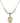 Saint Frances Cabrini Crystal Necklace | 3/4 inch | 6mm Beads   14kt Gold Filled
