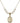 Saint Benjamin Crystal Necklace | 3/4 inch | 6mm Beads   14kt Gold Filled