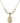 Saint Catherine of Siena Crystal Necklace | 3/4 inch | 6mm Beads   14kt Gold Filled