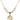 Saint Katharine Drexel Crystal Necklace | 3/4 inch | 6mm Beads   14kt Gold Filled