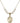 Saint Katharine Drexel Crystal Necklace | 3/4 inch | 6mm Beads   14kt Gold Filled
